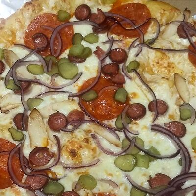 Пицца Добрый шефв Добрый Шеф по цене 540 ₽