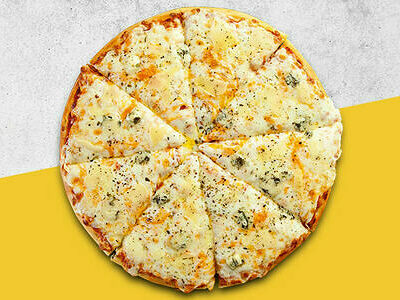 Четыре Сыра De luxe Пицца 30 см Пан тесто в Pizza HeartPizza Hut по цене 829