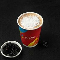 Капучино шиповник-ежевика средний в Mosaic Coffee