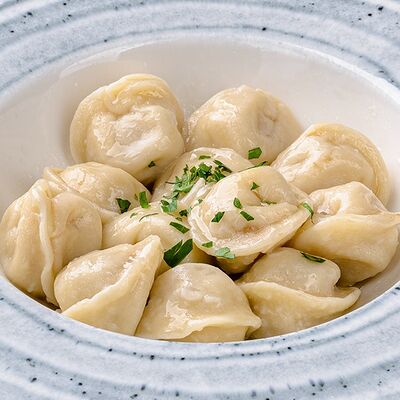 Пельмени По-сибирски в Чили пицца по цене 430 ₽