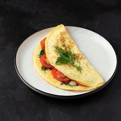 Омлет с помидором и шпинатом в Буфет по цене 320 ₽