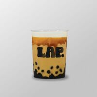 Карамель и груша баббл-ти и тапиока в Lap