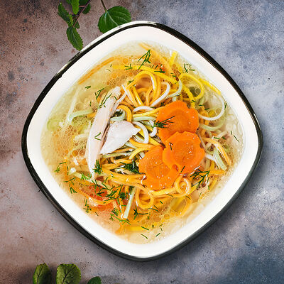 Куриный супер-суп в Лепим и варим по цене 419 ₽