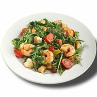 Салат с рукколой и креветками в УНИ-ПИЦЦА