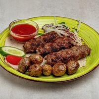 Люля-кебаб из баранины в Хинкали и плов