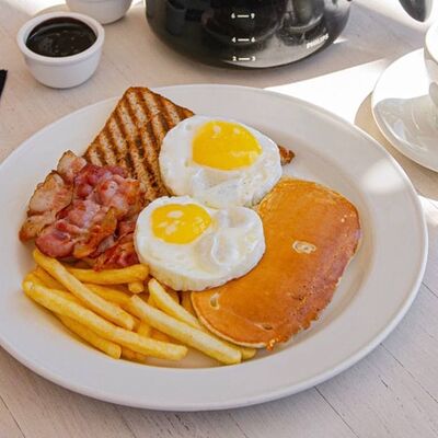 Завтрак по-американски в Бар Соль по цене 380 ₽