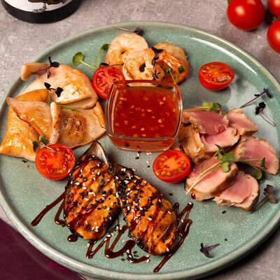 Сет из морепродуктов в Время Ч по цене 790 ₽