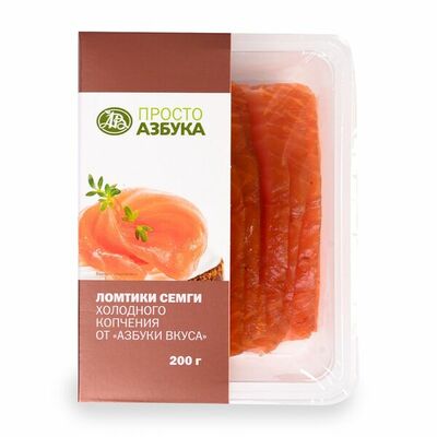 Лосось атлантический холодного копчения в Азбука Вкуса Экспресс Меню по цене 959 ₽