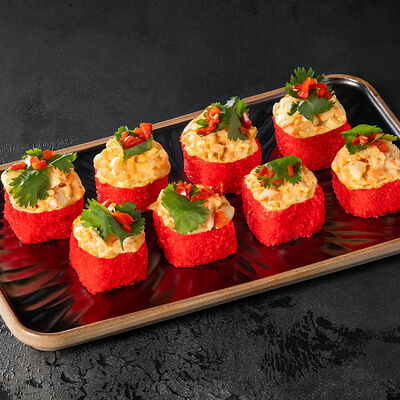 Ролл с креветкой и лососем в Бейкер суши по цене 909 ₽