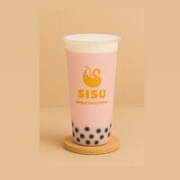 Молочная черника с крем-чизомв Sisu bubble tea