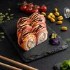 Филадельфия Lux ролл с лососем и тунцом Сенсей в Веселый Самурай SUSHI PREMIUM по цене 1118