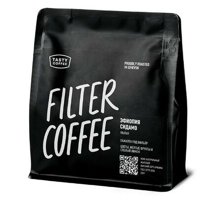 Фильтр кофе Эфиопия Сидамо, Tasty Coffee в Кофенгаген по цене 1100 ₽