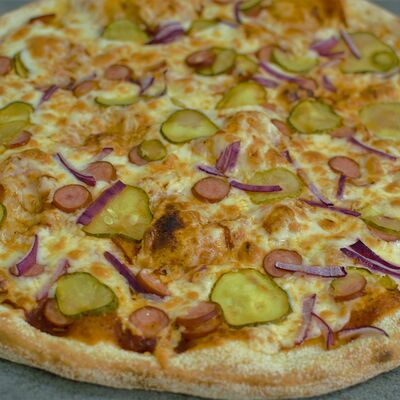 Пицца Охотничья в Pizza Mafia по цене 840 ₽