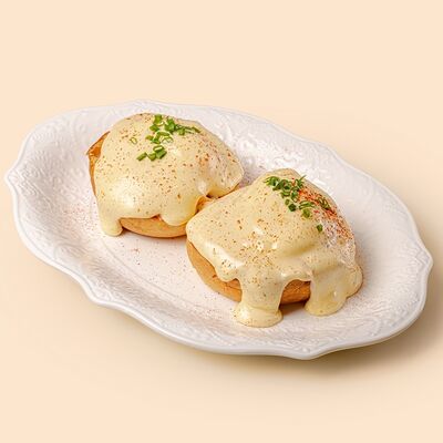 *Бенедикт с беконом в Jam burgers and breakfast по цене 865 ₽