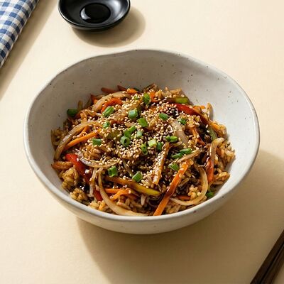 Тя-хан с овощами в Kasabi Wooo по цене 445 ₽