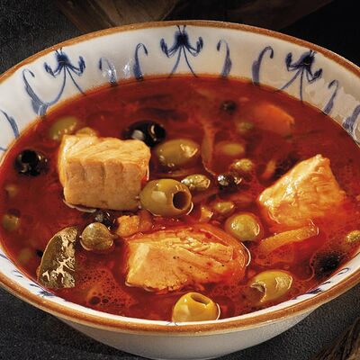 Рыбная солянка в Урюк по цене 890 ₽