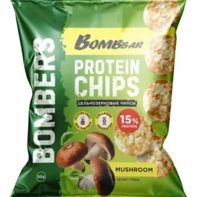Протеиновые чипсы Bombbar Белые грибы в Subway по цене 175 ₽