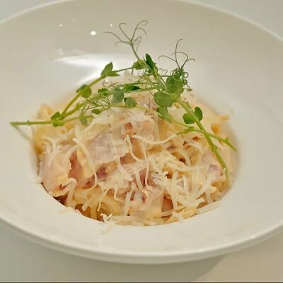 Паста Карбонара в ОГОРОДБАР по цене 450 ₽