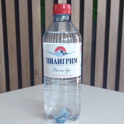 Минеральная вода Пилигрим газированная в Мясорубка бистро по цене 70 ₽