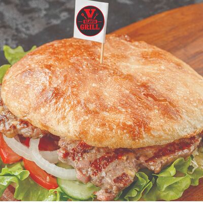 Бургер с шиш чевап в YGOSLAVIA GRILL по цене 590 ₽