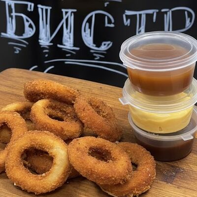 Луковые колечки 6 шт. в Кафе Бистро по цене 110 ₽