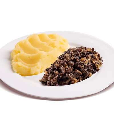 Картофельное пюре с грибами в Сковородовна по цене 385 ₽