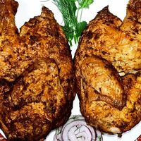 Курица целая в На углях