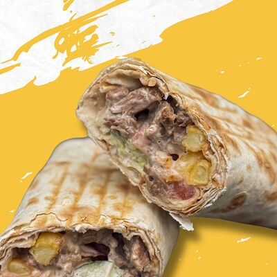 Шаурма с говядиной стандарт в Doner duck по цене 417 ₽