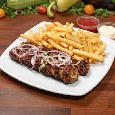 Люля-кебаб из баранины с картошкой в Шашлычкофф по цене 429