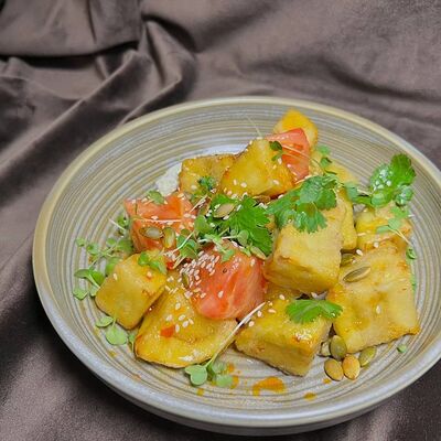 Карамелизированые баклажаны Я в Пражский по цене 550 ₽