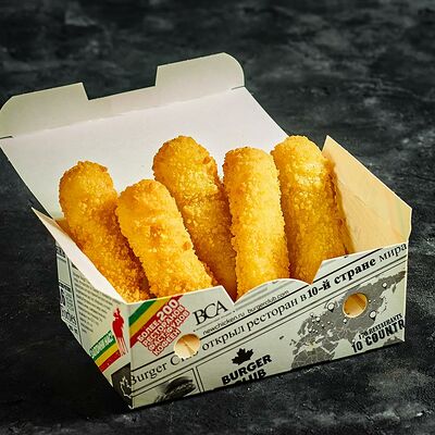 Моцарелла жареная 5 шт в Бургер клаб по цене 398 ₽