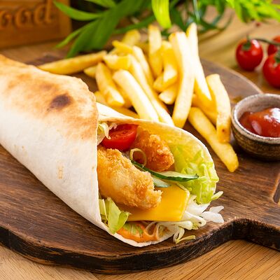 Тортилья с креветками в ЧиллДОМ по цене 520 ₽