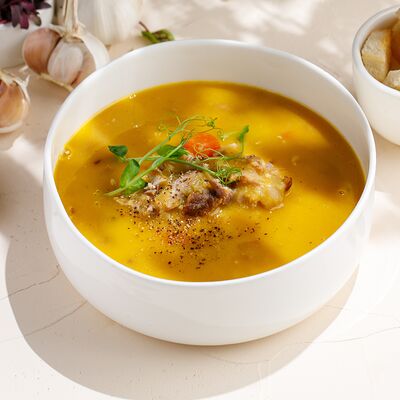 Гороховый суп с копченостями в Мангал&Грузия по цене 490 ₽