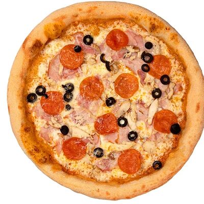 Пицца мясная в Дядюшка Joe по цене 1190 ₽