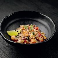 Рис с морепродуктами в Tate izakaya