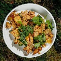 С курицей, картофелем и киноа в Эхо