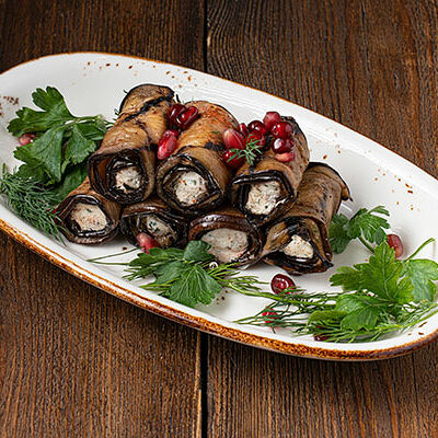 Рулетики из баклажанов в Курагадиван по цене 430