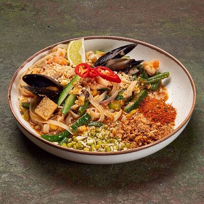 Пад Тай с морепродуктами в Бай Тай по цене 850 ₽