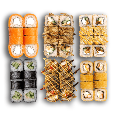 Туда сюда сет в MurasakiSushi & Rolls по цене 2635 ₽