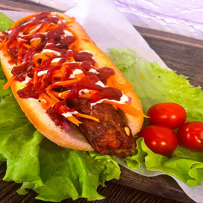 Кебаб Хот-Дог Мангал в WORLD MANGAL CLUB по цене 545 ₽