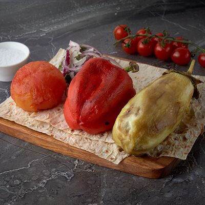 Ассорти из овощей на углях в Горячий мангал по цене 549 ₽