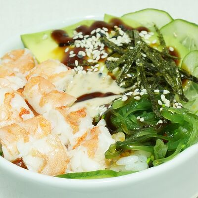 Поке с креветками в СУШИSELL по цене 799 ₽