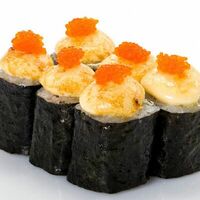 Запеченный ролл с лососем в Бандзай sushi