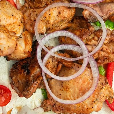 Шашлык из курицы в Шафран по цене 630 ₽