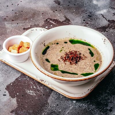 Крем-суп капучино из лесных грибов в Torro Grill по цене 600 ₽