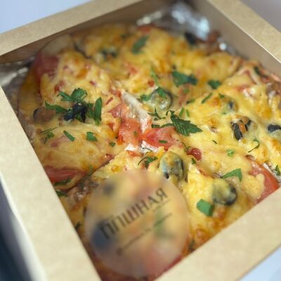 Пицца с курицей в Ппшная по цене 839 ₽