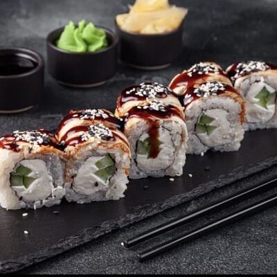 Ролл нежный унагив Мёд по цене 549 ₽