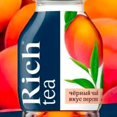 Черный чай Rich Персик в Уголок Вкуса шаурма в кляре по цене 115 ₽