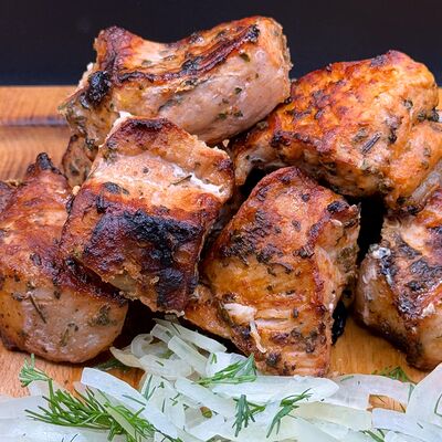 Шашлык из cвинoй шейки в Don Pita по цене 480 ₽