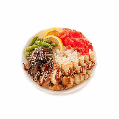 Поке Курица с грибами в МАНГА ВКУС Барнаул 89230087708 по цене 448 ₽
